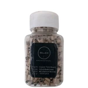 Bellami Copper Flare Beads No Silicone 30×26×60mm Medium Blonde #6